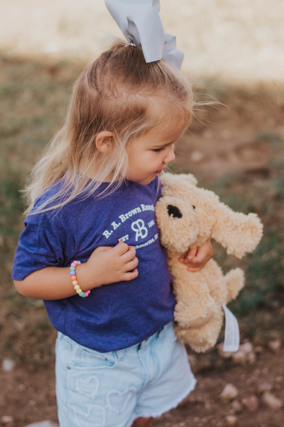 Toddler RAB t-shirt in purple